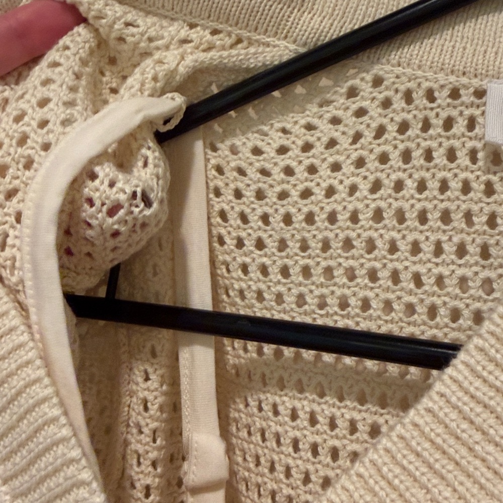 The Drop crochet dress with slip - Picture 4 of 7